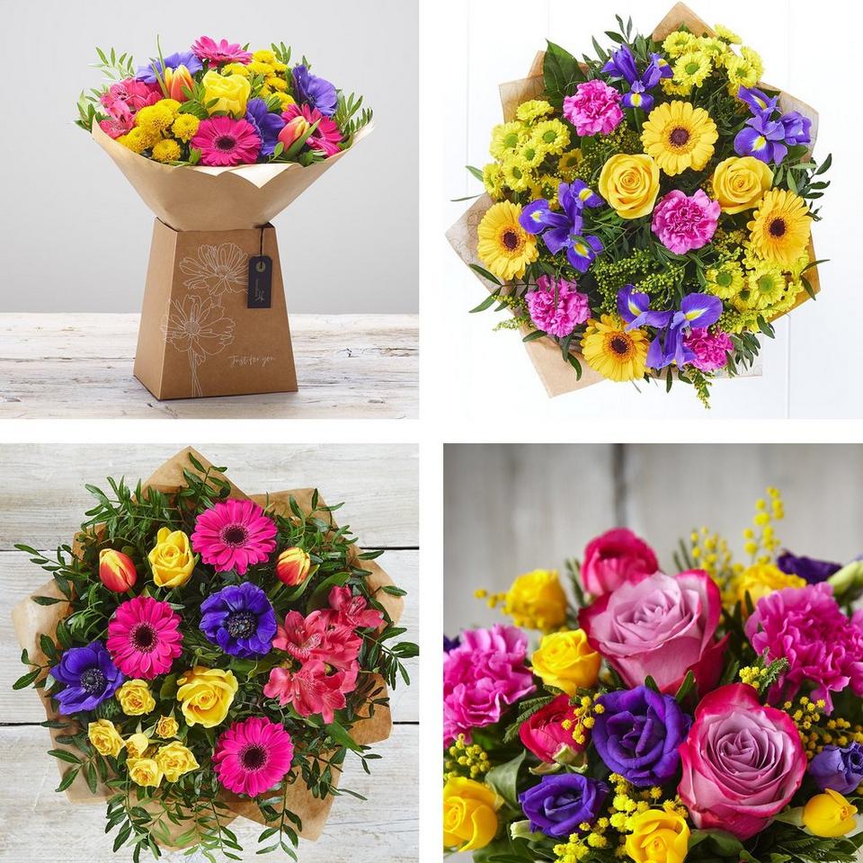 Spring gift box made with the finest flowers