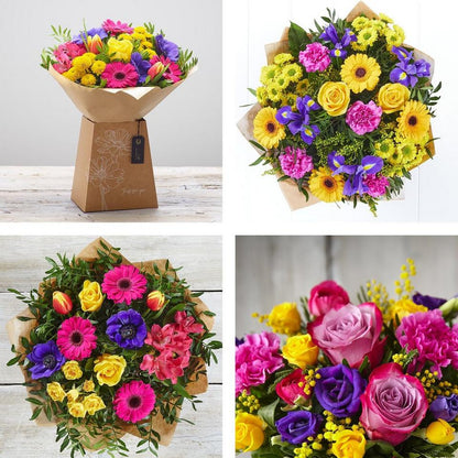 Spring gift box made with the finest flowers