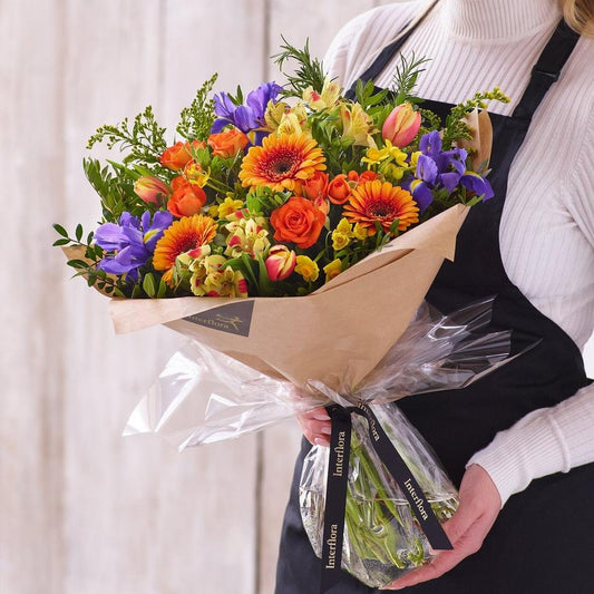 Spring lily free Hand-Tied Bouquet Made with The Finest Freshest Flowers