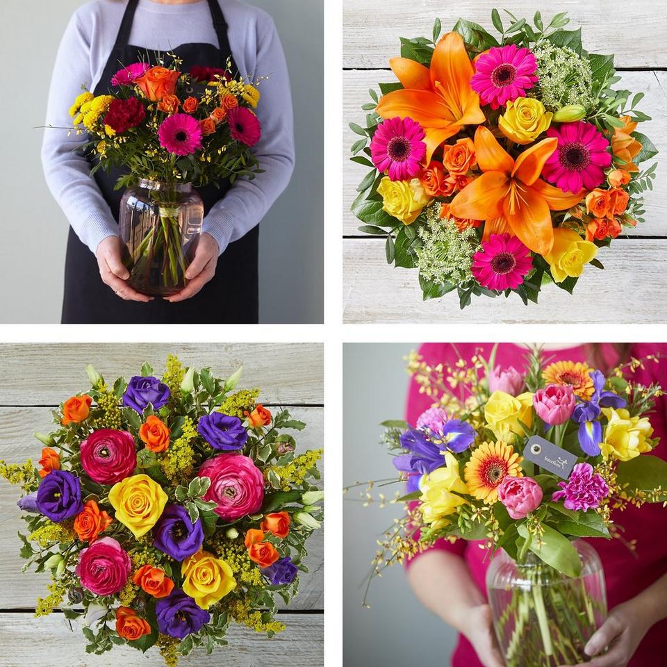 Spring vase made with the finest flowers