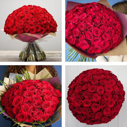 100 Red Rose Grand Gesture
