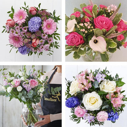 Vase made with the finest flowers