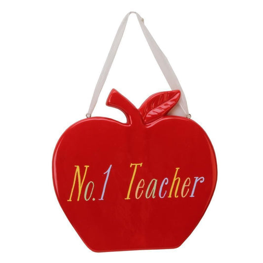Ceramic Juliana Apple Plaque - Special Teacher