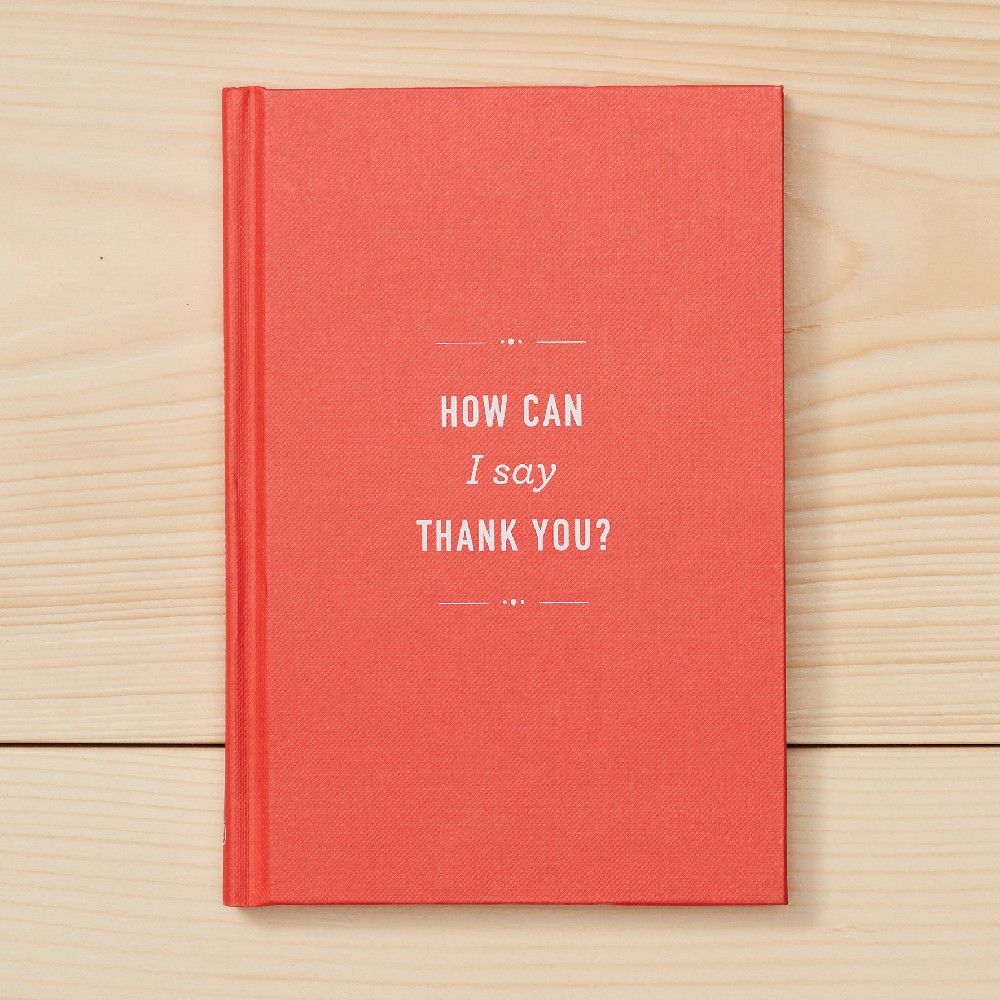 Compendium Gift Book 64 Pages - How Can I Say Thank You