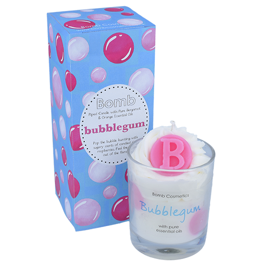 Bubblegum Piped Candle