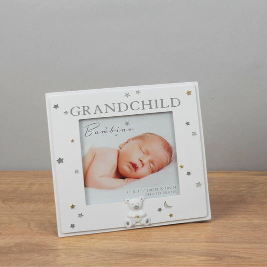 4" x 4" - Bambino Resin Grandchild Photo Frame