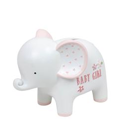 PETIT CHERI ELEPHANT MONEY BOX - BABY GIRL