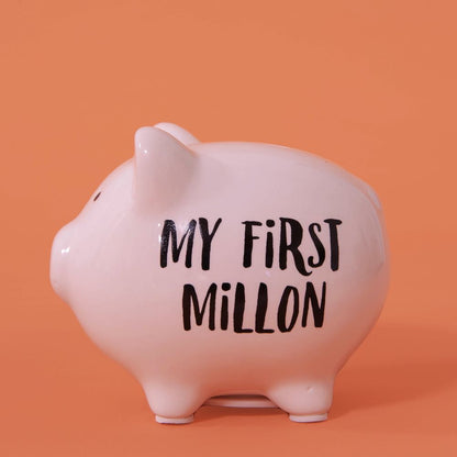 PENNIES & DREAMS MINI CERAMIC PIGGY BANKS