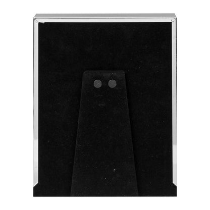 4" x 6" - Bambino Silver Finish Frame - Teddy & Blue Mount