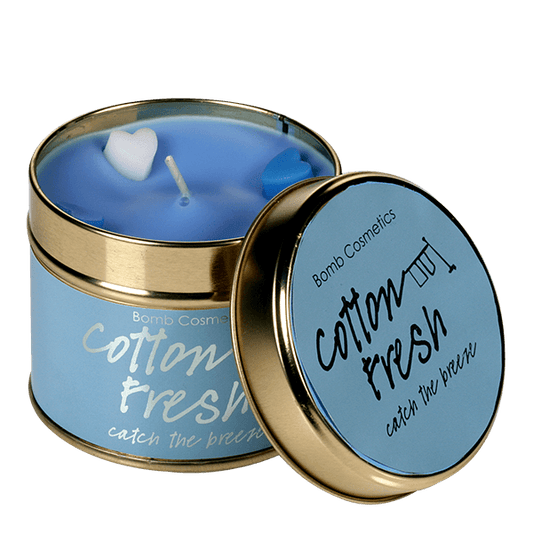 Cotton Fresh Tin Candle