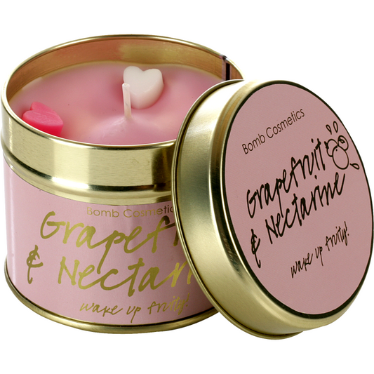 Grapefruit & Nectarine Tinned Candle