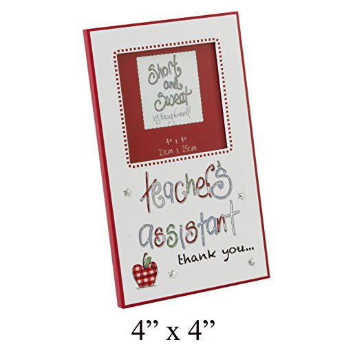Teacher's Assistant Frame 4"x4"