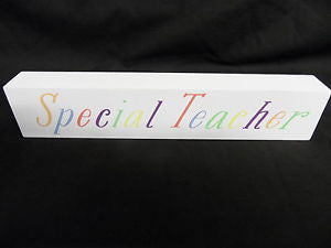 Special Teacher Sign