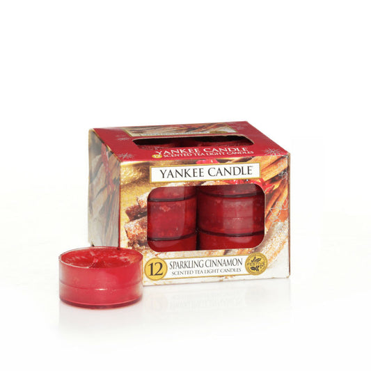 CLASSIC TEA LIGHTS SPARKLING CINNAMON