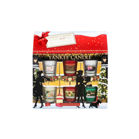 GIFTSET 2015 Q4 CHRISTMAS 12 VOTIVE HOUSE