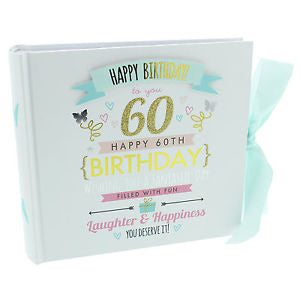Signography Birthday Girl Photo Album 4"x6" - 60th Birthday