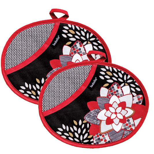 Mika 2pk pot holder red