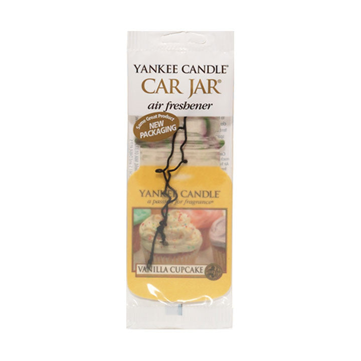 Vanilla Cupcake Car Jar Yankee Candle