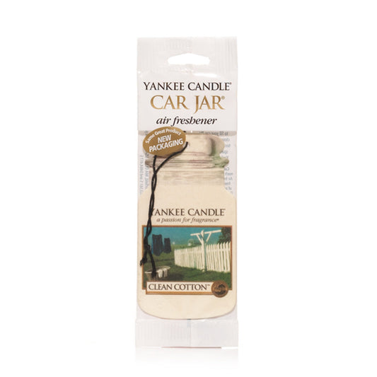 Clean cotton Car Jar Yankee Candle