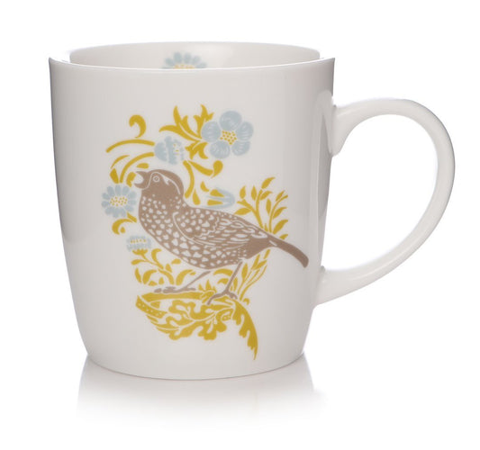 William Morris Latte Mug Strawberry Thief