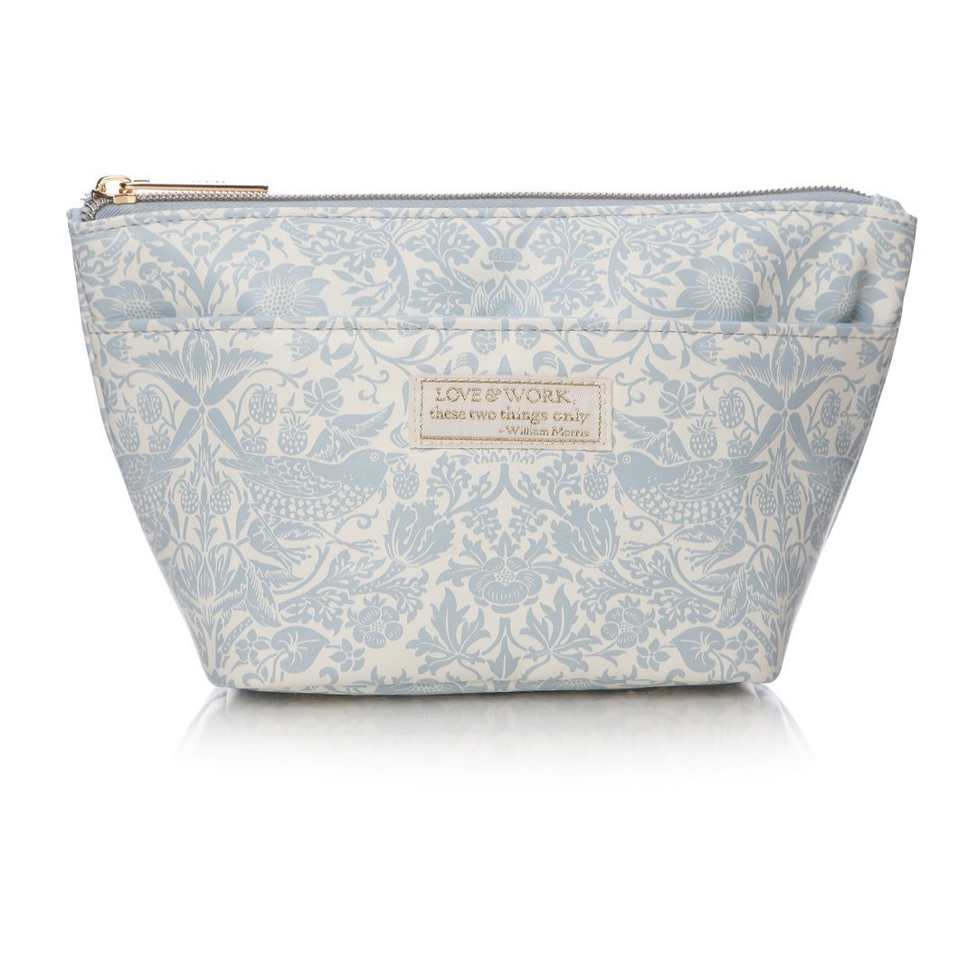 William Morris Strawberry Thief Cosmetic Bag