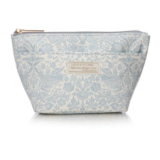 William Morris Strawberry Thief Cosmetic Bag