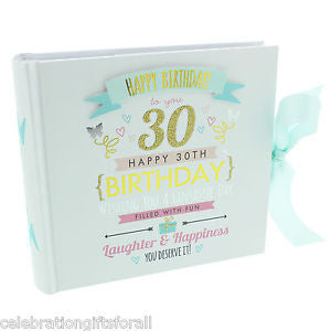 Signography Birthday Girl Photo Album 4"x6" - 30th Birthday