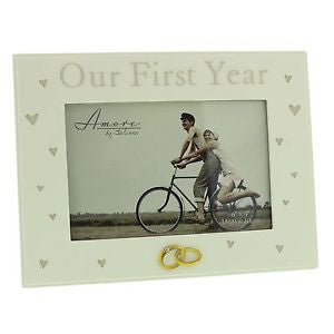 Our First Year 6"x4" Frame