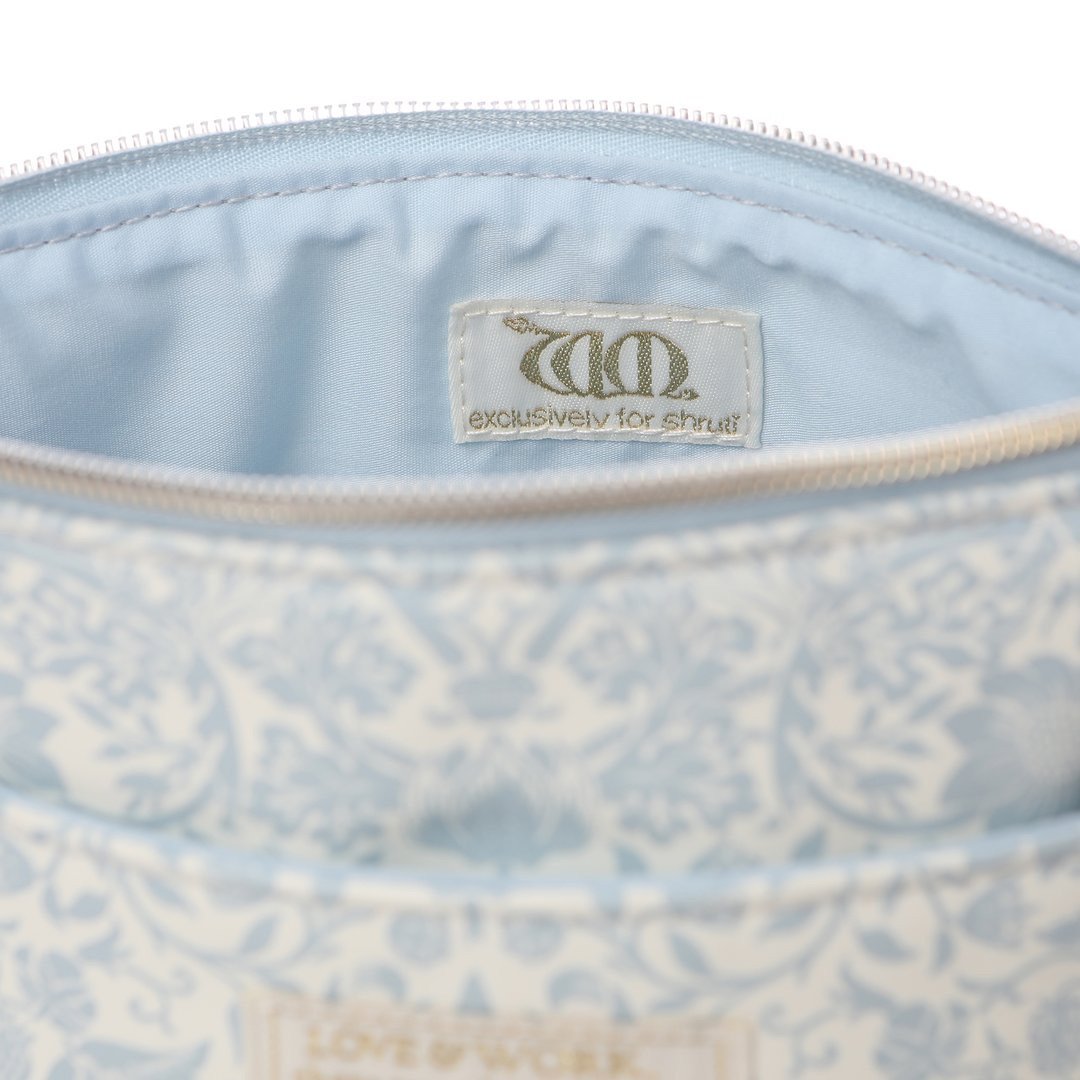 William Morris Strawberry Thief Cosmetic Bag