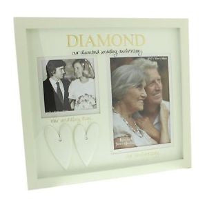 Wendy Jones-Blackett Double Frame Diamond Anniversary