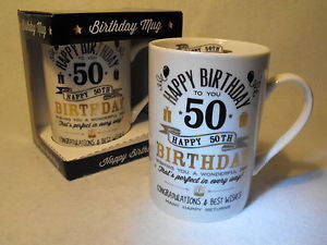 Signography Birthday Silver & Gold Design - 50