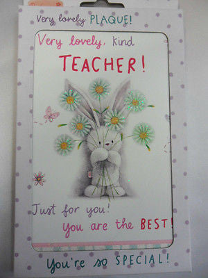 Bebunni Teacher Plaque