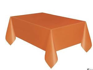 Plain Orange Table Cloth