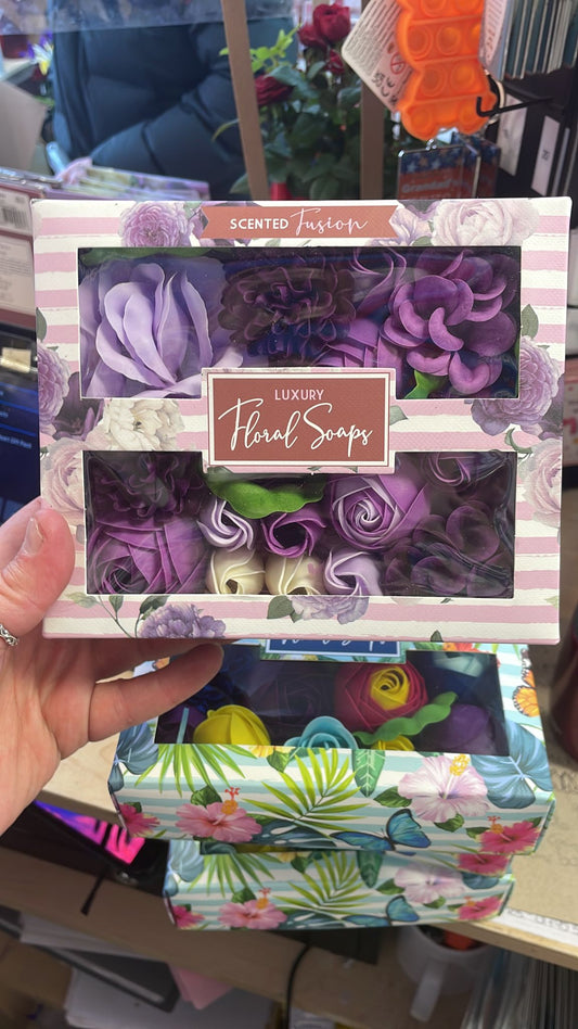 Luxury Flower Petal Soaps
