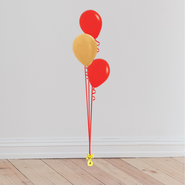 Latex 3 Trio Balloon Bouquet