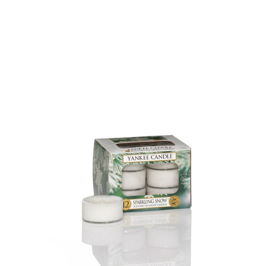 CLASSIC TEA LIGHTS SPARKLING SNOW
