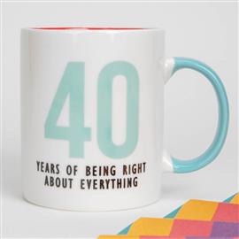 OH HAPPY DAY! PORCELAIN MUG - 40