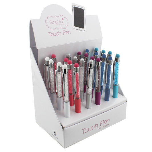 "Touch" Pens with Crystals