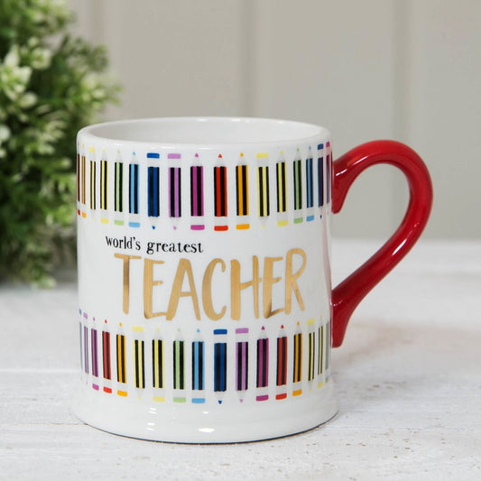 Quicksilver Mug with Foil - Teacher **MULTI 3**