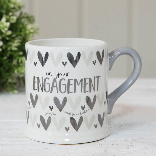 QUICKSILVER MUG WITH FOIL - ENGAGEMENT