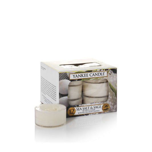 CLASSIC TEA LIGHTS SEA SALT & SAGE