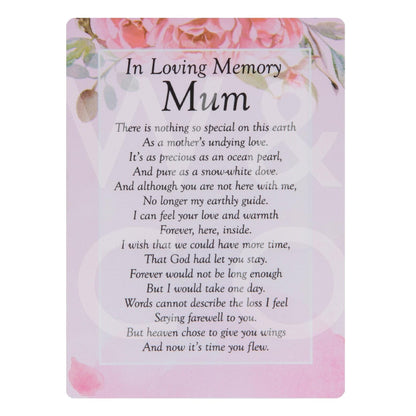 Graveside Memorial Cards - Loving Memory Of Mum