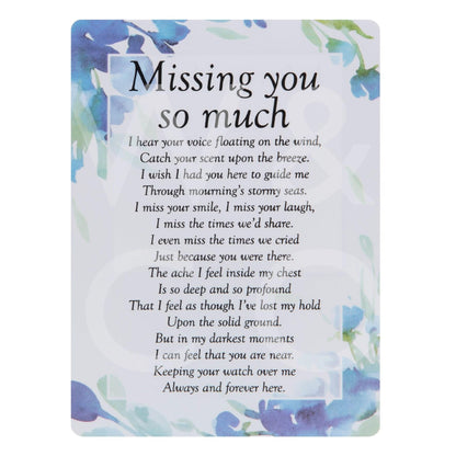 Graveside Memorial Cards - Missing You So Much