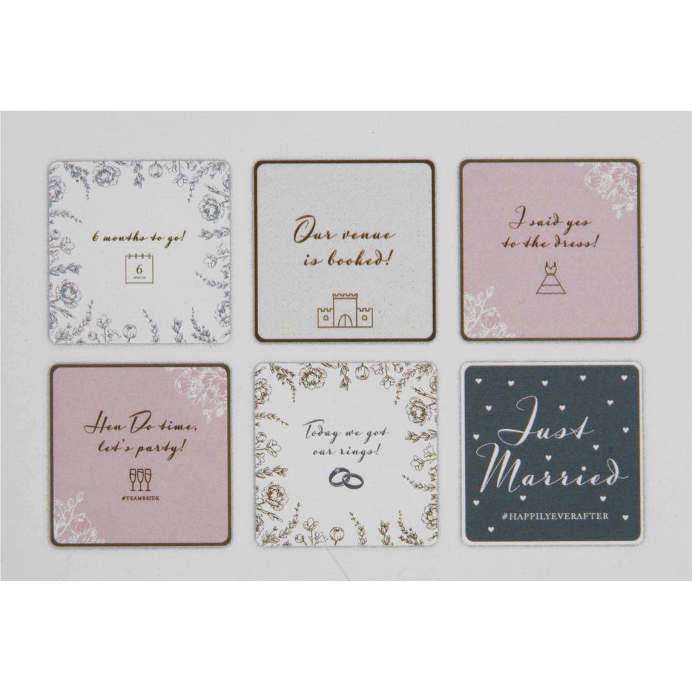 AMORE BY JULIANA® PACK OF 14 MILESTONES CARDS WITH FOIL