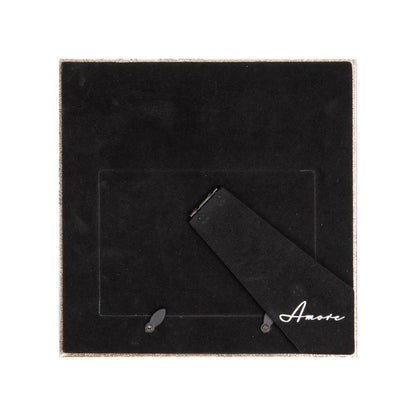 6" X 4" - AMORE BY JULIANA® GOLD FLORAL FRAME - 60 YEARS